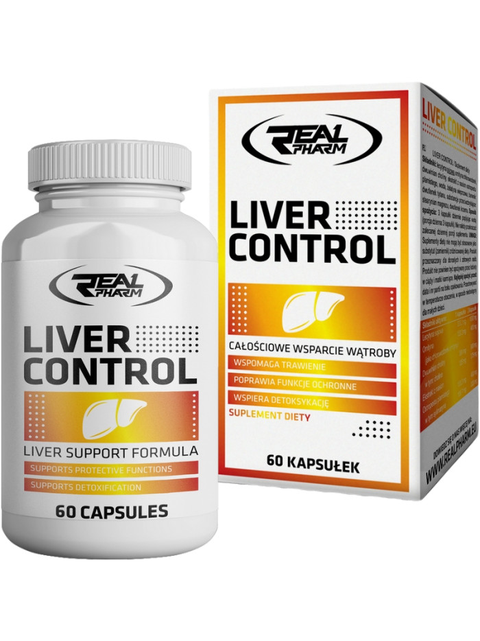 REAL PHARM Liver Control 60 caps w Pakuj ZDROWIE Gdańsk Wrzeszcz