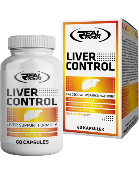 REAL PHARM Liver Control 60 caps w Pakuj ZDROWIE Gdańsk Wrzeszcz