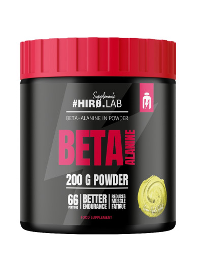 HIRO.LAB Beta-Alanine Powder 200 g zielone jabłko w Pakuj ZDROWIE Gdańsk Wrzeszcz