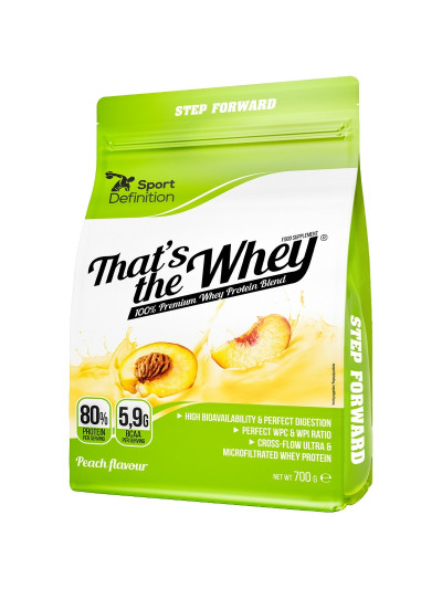 SPORT DEFINITION That's the Whey 700 g brzoskwinia w Pakuj ZDROWIE Gdańsk Wrzeszcz
