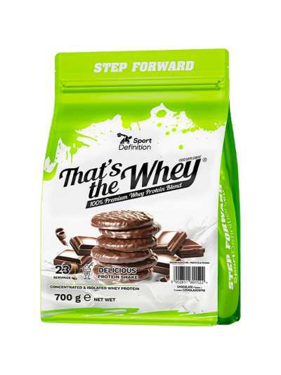 SPORT DEFINITION That's the Whey 700 g czekolada NEW w Pakuj ZDROWIE Gdańsk Wrzeszcz