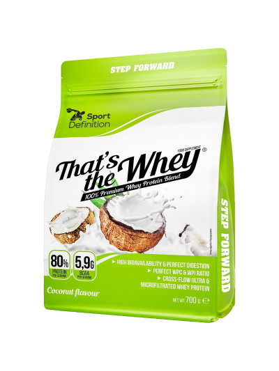 SPORT DEFINITION That's the Whey 700 g kokos w Pakuj ZDROWIE Gdańsk Wrzeszcz