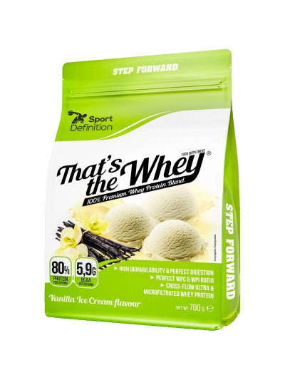 SPORT DEFINITION That's the Whey 700 g lody waniliowe w Pakuj ZDROWIE Gdańsk Wrzeszcz