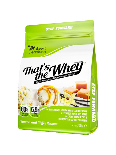SPORT DEFINITION That's the Whey 700 g lody waniliowe z tofii w Pakuj ZDROWIE Gdańsk Wrzeszcz