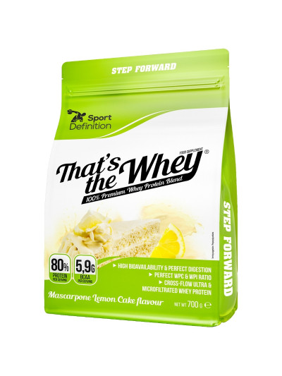 SPORT DEFINITION That's the Whey 700 g sernik cytrynowy-mascarpone w Pakuj ZDROWIE Gdańsk Wrzeszcz