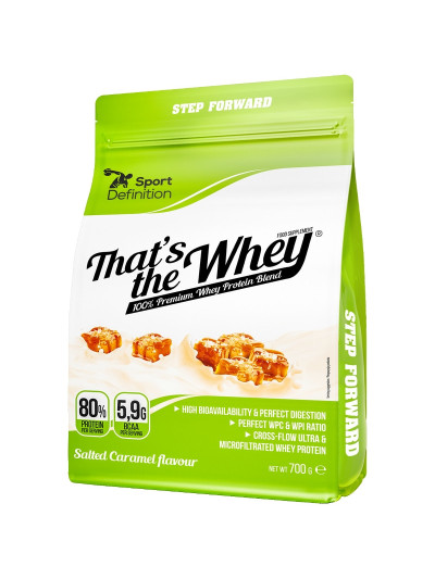 SPORT DEFINITION That's the Whey 700 g słony karmel w Pakuj ZDROWIE Gdańsk Wrzeszcz