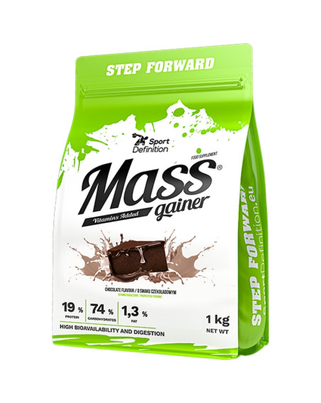 SPORT DEFINITION Mass Gainer 1000 g czekolada w Pakuj ZDROWIE Gdańsk Wrzeszcz
