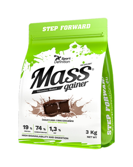 SPORT DEFINITION Mass Gainer 3000 g czekolada w Pakuj ZDROWIE Gdańsk Wrzeszcz
