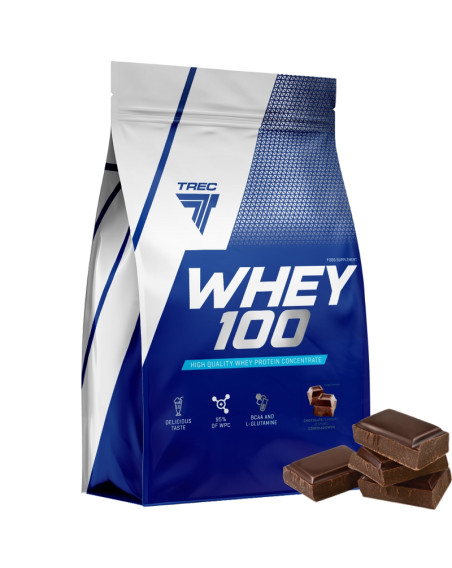 TREC Whey 100 700 g czekolada w Pakuj ZDROWIE Gdańsk Wrzeszcz
