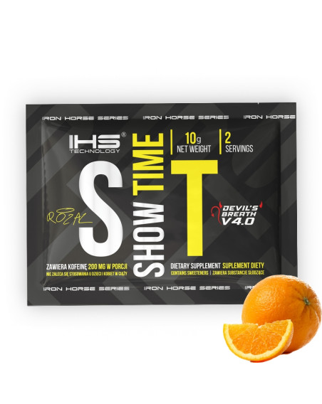 IRON HORSE Show Time 4.0 10 g pomarańcz w Pakuj ZDROWIE Gdańsk Wrzeszcz