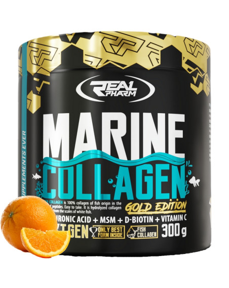 REAL PHARM Marine Collagen 300 g pomarańcz w Pakuj ZDROWIE Gdańsk Wrzeszcz