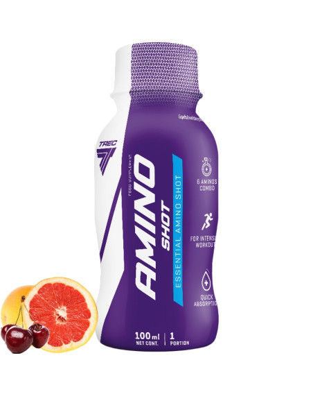 TREC Amino Shot 100 ml grejpfrut-wiśnia w Pakuj ZDROWIE Gdańsk Wrzeszcz