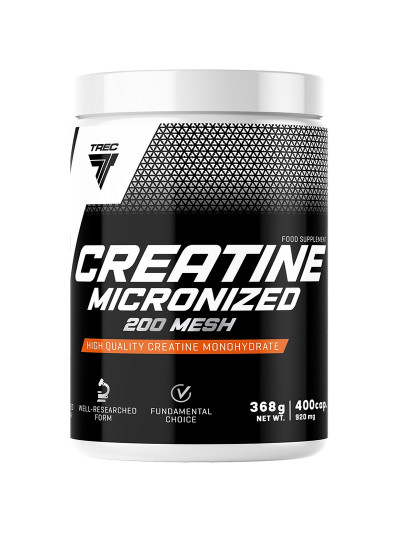 TREC Creatine Micronized 200 mesh 400 caps w Pakuj ZDROWIE Gdańsk Wrzeszcz