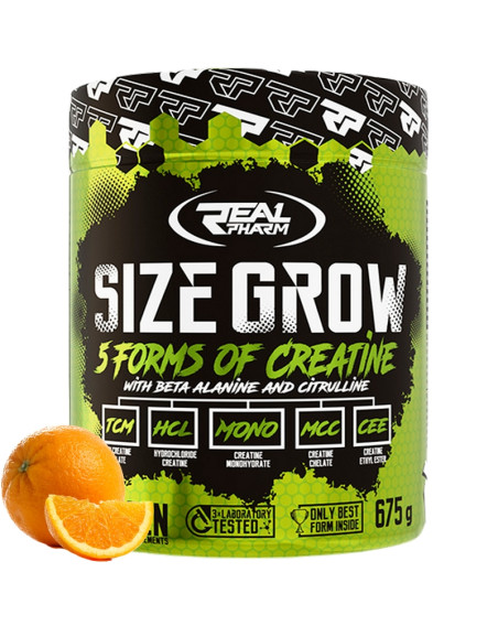 REAL PHARM Size Grow 675 g pomarańcz w Pakuj ZDROWIE Gdańsk Wrzeszcz