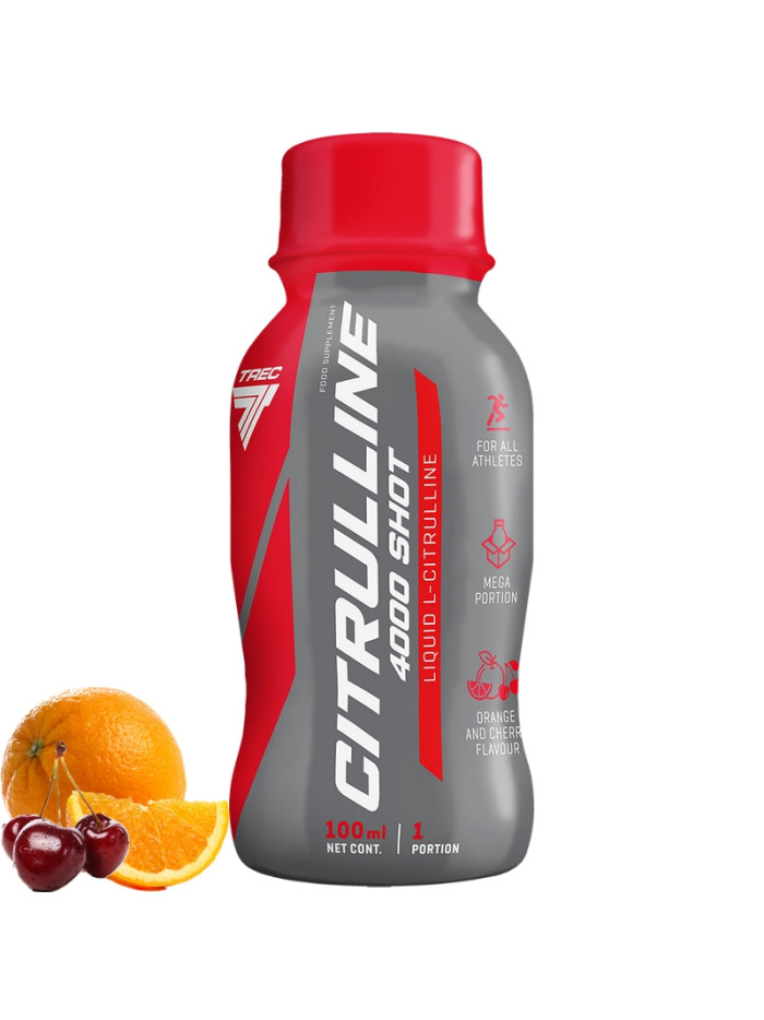 TREC Citrulline 4000 Shot 100 ml wiśnia-pomarańcz w Pakuj ZDROWIE Gdańsk Wrzeszcz TREC Citrulline 4000 Shot 100 ml wiśnia-pomarańcz w Pakuj ZDROWIE Gdańsk Wrzeszcz