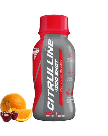 TREC Citrulline 4000 Shot 100 ml wiśnia-pomarańcz w Pakuj ZDROWIE Gdańsk Wrzeszcz