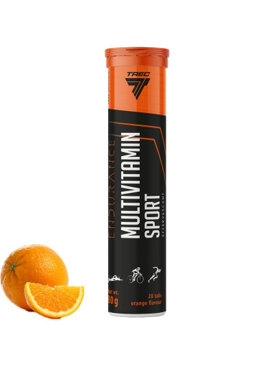 TREC Multivitamin Sport Endurance 20 tabs pomarańcz w Pakuj ZDROWIE Gdańsk Wrzeszcz