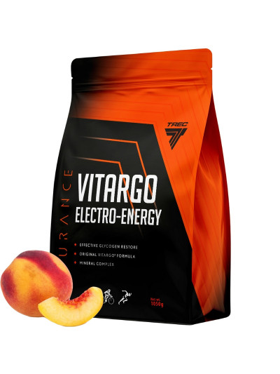 TREC Vitargo Electro-Energy Endurance 1050 g brzoskwinia w Pakuj ZDROWIE Gdańsk Wrzeszcz
