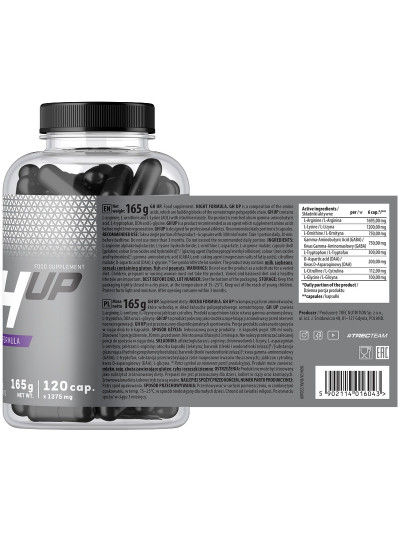 Skład TREC GH Up 120 caps w Pakuj ZDROWIE Gdańsk Wrzeszcz