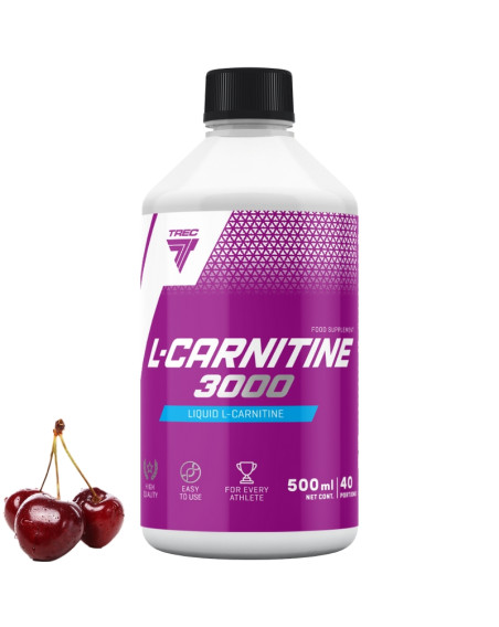 TREC L-Carnitine 3000 Liquid 500 ml wiśnia w Pakuj ZDROWIE Gdańsk Wrzeszcz