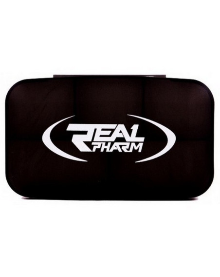 REAL PHARM Pillbox czarny