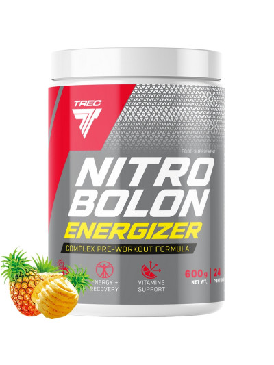 TREC Nitrobolon Energizer 600 g tropikalny w Pakuj ZDROWIE Gdańsk Wrzeszcz
