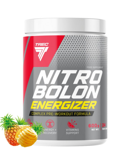 TREC Nitrobolon Energizer 600 g tropikalny w Pakuj ZDROWIE Gdańsk Wrzeszcz