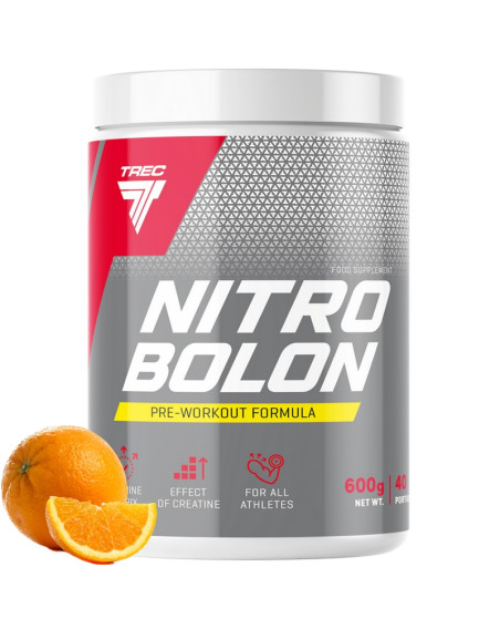 TREC Nitrobolon II 600 g pomarańcz w Pakuj ZDROWIE Gdańsk Wrzeszcz
