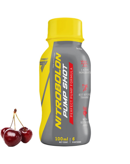 TREC Nitrobolon Pump Shot 100 ml wiśnia w Pakuj ZDROWIE Gdańsk Wrzeszcz