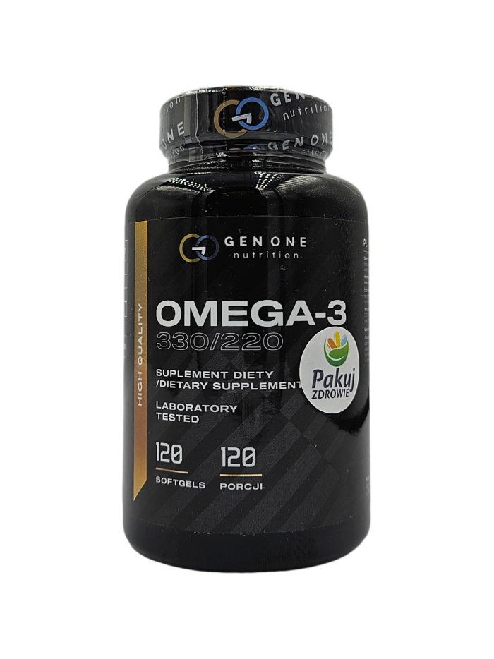 GEN ONE Omega-3 Softgels 60 caps w sklepie Pakuj ZDROWIE Gdańsk Wrzeszcz