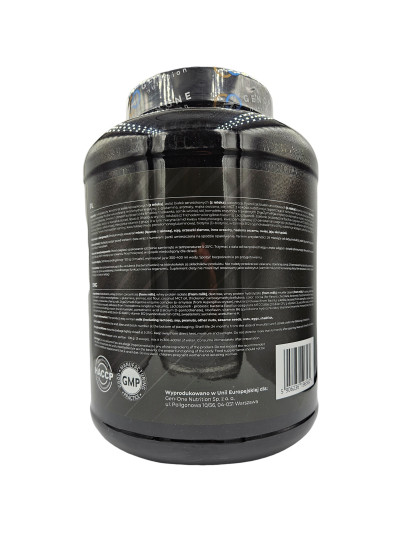 Tył GEN ONE Gainer Mass 3000 g baton czekolada-karmel-orzech w sklepie Pakuj ZDROWIE Gdańsk Wrzeszcz