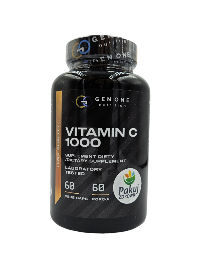 GEN ONE Vitamin C 1000 60 vcaps w sklepie Pakuj ZDROWIE Gdańsk Wrzeszcz
