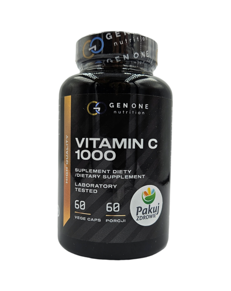 GEN ONE Vitamin C 1000 60 vcaps w sklepie Pakuj ZDROWIE Gdańsk Wrzeszcz