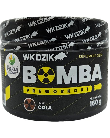 WK DZIK BOMBA Preworkout 150 g cola w sklepie Pakuj ZDROWIE Gdańsk Wrzeszcz