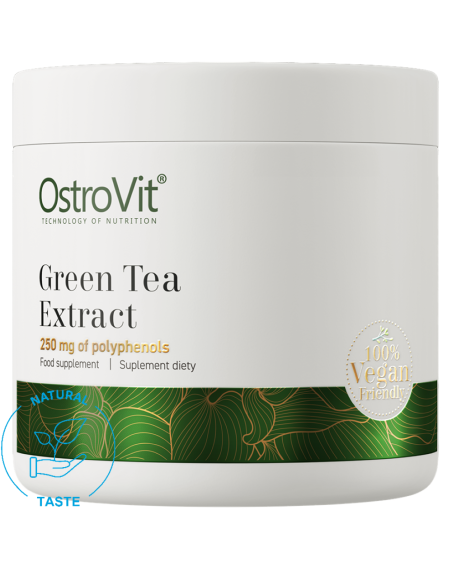 OSTROVIT Green Tea Extract 100 g naturalny w sklepie Pakuj ZDROWIE Gdańsk Wrzeszcz