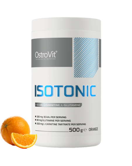 OSTROVIT Isotonic 500 g pomarańcz w sklepie Pakuj ZDROWIE Gdańsk Wrzeszcz