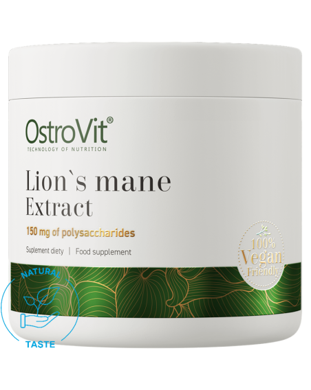 Smak OSTROVIT Lion's Mane Extract 50 g w sklepie Pakuj ZDROWIE Gdańsk Wrzeszcz
