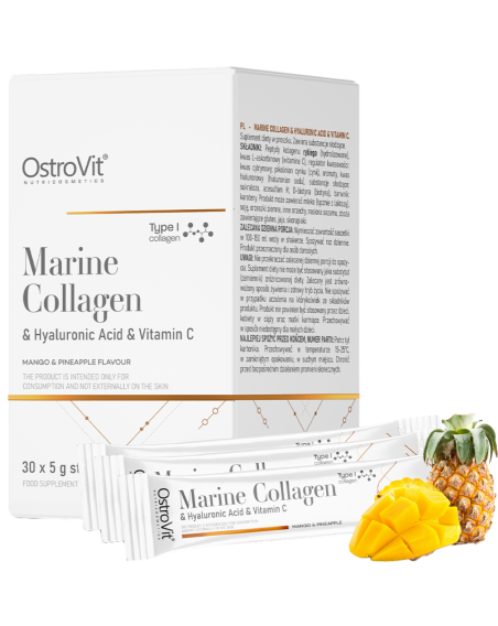 Smak OSTROVIT Marine Collagen 30x5 g stick w sklepie Pakuj ZDROWIE Gdańsk Wrzeszcz