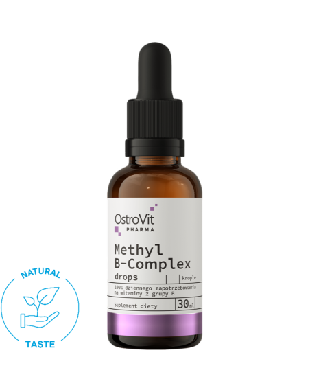 OSTROVIT Pharma Methyl B-Complex drops 30 ml naturalny w sklepie Pakuj ZDROWIE Gdańsk Wrzeszcz