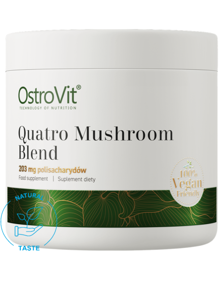 Smak OSTROVIT Quatro Mushroom Blend 100 g w sklepie Pakuj ZDROWIE Gdańsk Wrzeszcz