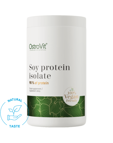 OSTROVIT Soy Protein Isolate 390 g naturalny w sklepie Pakuj ZDROWIE Gdańsk Wrzeszcz