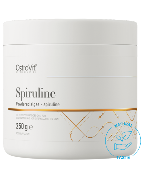 OSTROVIT Spiruline 250 g naturalny w sklepie Pakuj ZDROWIE Gdańsk Wrzeszcz
