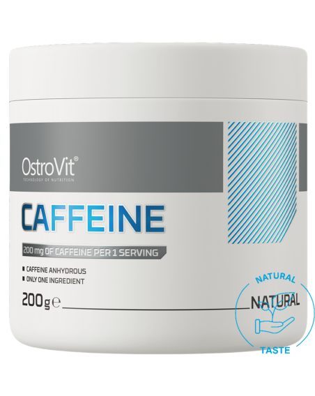 OSTROVIT Caffeine 200 g naturalny w sklepie Pakuj ZDROWIE Gdańsk Wrzeszcz