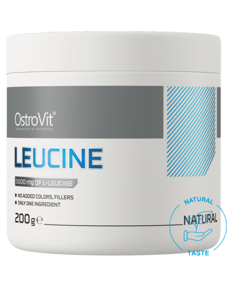 OSTROVIT Leucine 200 g naturalny w sklepie Pakuj ZDROWIE Gdańsk Wrzeszcz