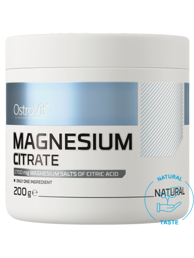 Smak OSTROVIT Magnesium Citrate 200 g natural w sklepie Pakuj ZDROWIE Gdańsk Wrzeszcz