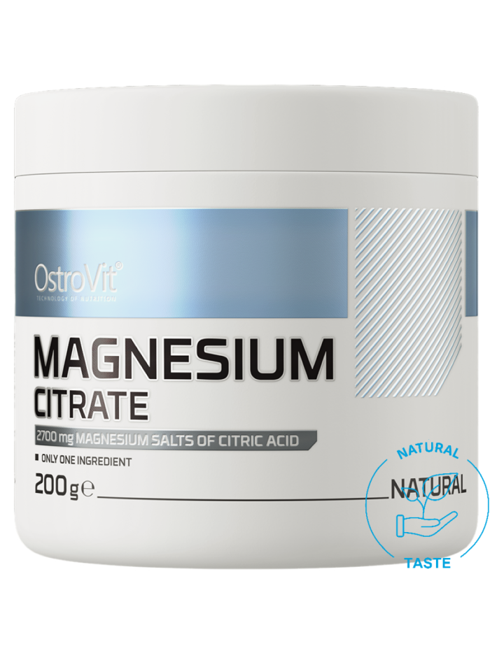 Smak OSTROVIT Magnesium Citrate 200 g natural w sklepie Pakuj ZDROWIE Gdańsk Wrzeszcz