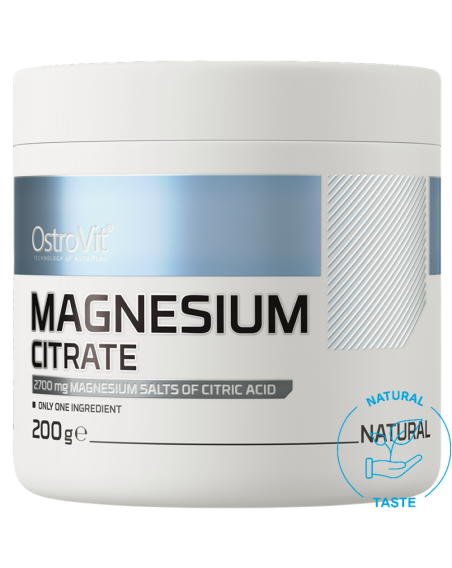 Smak OSTROVIT Magnesium Citrate 200 g natural w sklepie Pakuj ZDROWIE Gdańsk Wrzeszcz