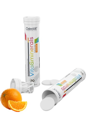 OSTROVIT Vita&Minerals 20 tabs pomarańcz w sklepie Pakuj ZDROWIE Gdańsk Wrzeszcz