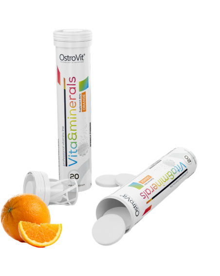 OSTROVIT Vita&Minerals 20 tabs pomarańcz w sklepie Pakuj ZDROWIE Gdańsk Wrzeszcz