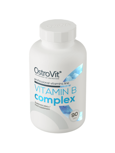 Przód OSTROVIT Vitamin B Complex 90 tabs w sklepie Pakuj ZDROWIE Gdańsk Wrzeszcz